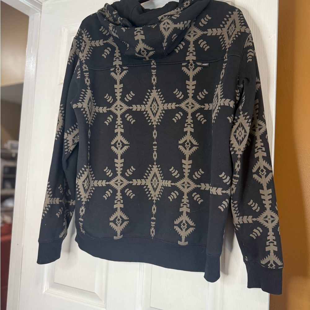 Hooey Black and Tan Hoodie